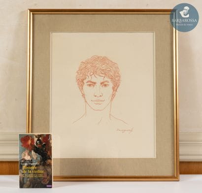 Anatola SOUNGOUROFF (1911-1982)
Portrait
Sanguine...