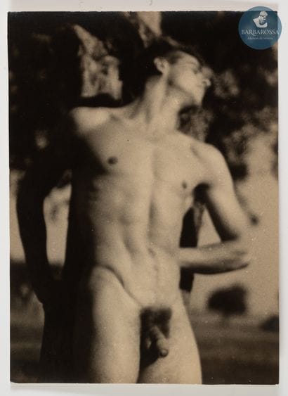 ANONYME
		Etude de nu Saint Sébastien, c.1930
	Tirage...