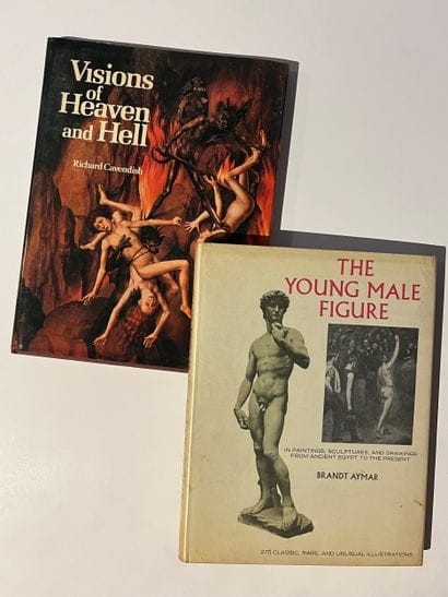 Lot de deux livres 
-Visions of heaven and...