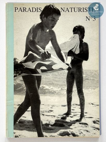 Lot de trois livres :
-Paradis naturiste...