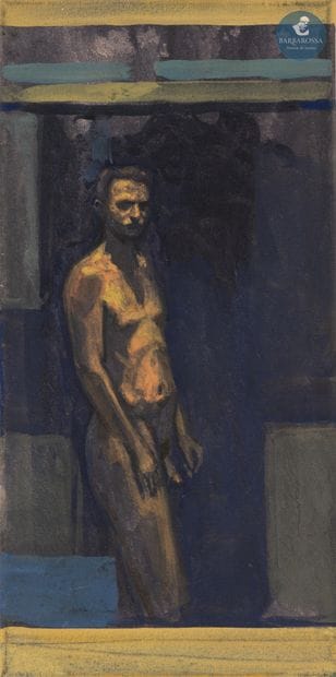 Stephane BELZERE (1963) Reflet nocturne Sans...
