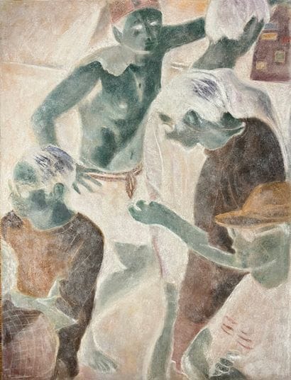 Laszlo IVANYI (1934)
Groupe
Pastel sur p...