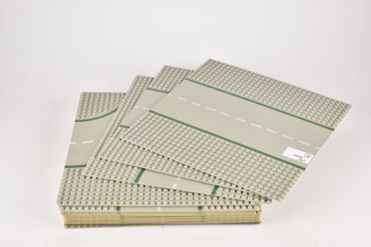 LEGO - Lot de 14 plaques de routes (accidents,...