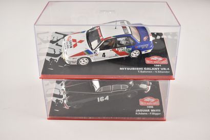 22 voitures miniatures de rallye (dont Rallye...