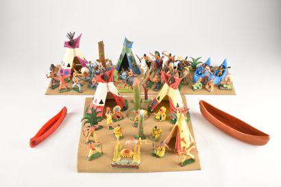 STARLUX - Trois plateaux en carton fabrication...