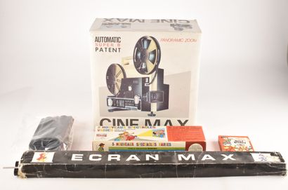Lot comprenant I.G.C CINE MAX Projecteur...