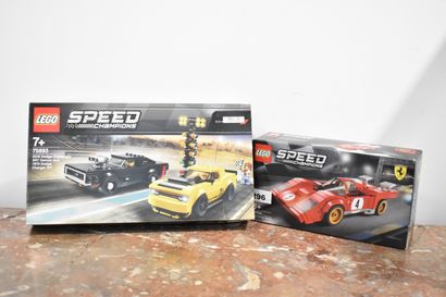 LEGO - SPEED CHAMPIONS - Lot de 2 boîtes...