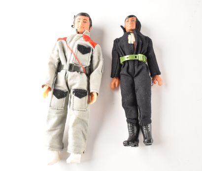 4 poupées articulées année 1970, USA.