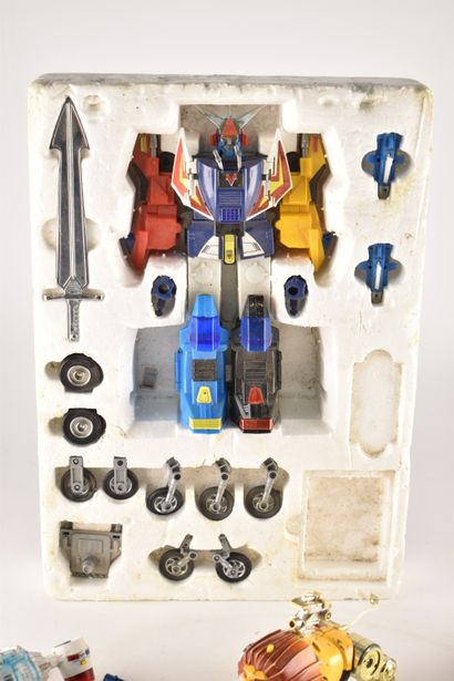 POPI Bioman Lion transformer, vaisseau Capitaine...