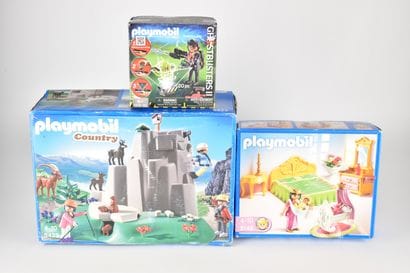 PLAYMOBIL - Lot de 3 boites composé de la...