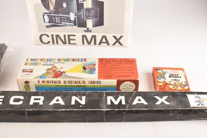 Lot comprenant I.G.C CINE MAX Projecteur...