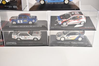 15 voitures miniatures de rallye (dont Rallye...