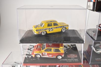 15 voitures miniatures de rallye (dont Rallye...