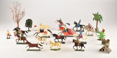 14 chevaux en PVC dont STARLUX certains avec...