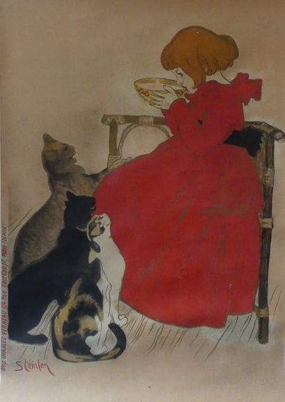 STEINLEN Théophile Alexandre (1859-1923)
LAIT...