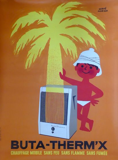 MORVAN Hervé (1917-1980)
CHAUFFAGE BUTA-THERM'X....