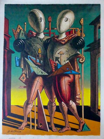CHAGALL - DALI - DE CHIRICO – PICASSO (d’après)
Set...