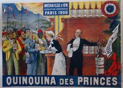 ANONYME
QUINQUINA DES PRINCES « MÉDAILLE...