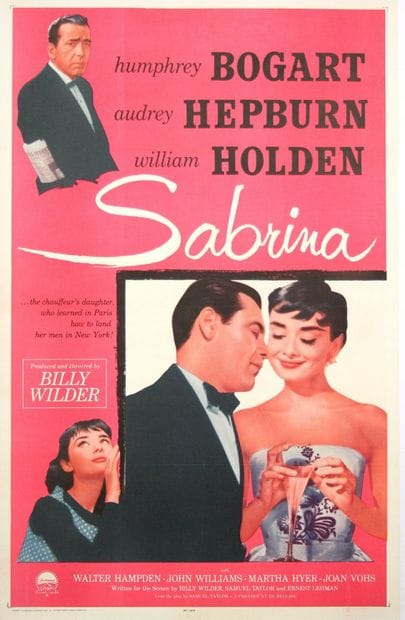 ANONYME
SABRINA. Film with Humphrey Bogart...