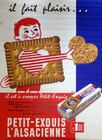 MORVAN Hervé (1917-1980)
PETIT-EXQUIS L’ALSACIENNE...