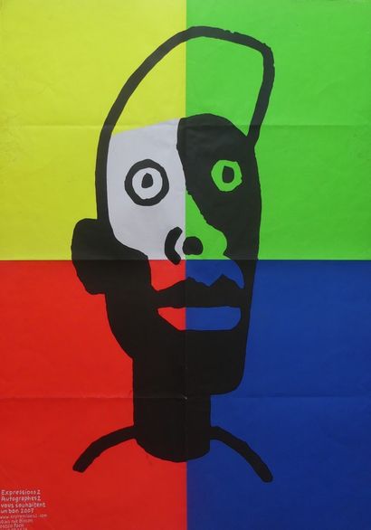 QUAREZ Michel (1938-2021)
(2 affiches) EXPRESSIONS...