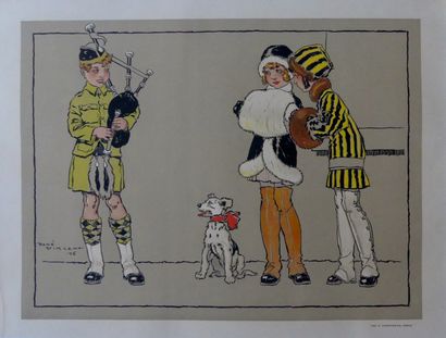 VINCENT René (1879-1936)
THE LITTLE PIPER....