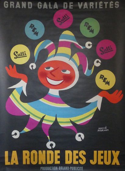 MORVAN Hervé (1917-1980)
GRAND GALA DE VARIÉTÉS-LA...