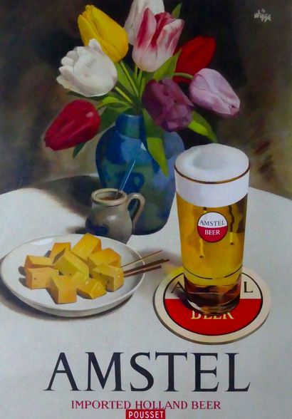 WYGA
AMSTEL BEER. 