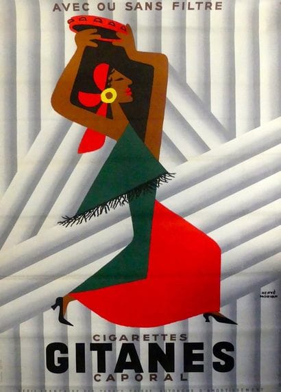 MORVAN Hervé (1917-1980)
CIGARETTES GITANES...