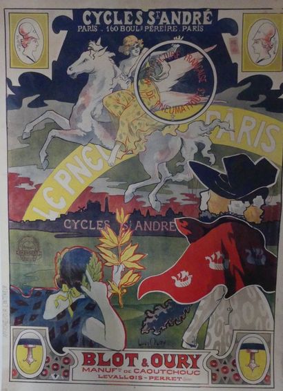 OURY Léon Louis (1867-1940)
CYCLES St.ANDRÉ,...