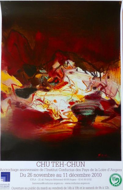 DIVERS
(4 affiches) CHU TEH-CHUN et ZAO WOU-KI...