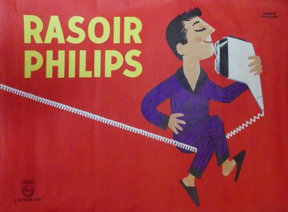 MORVAN Hervé (1917-1980)
RASOIR PHILIPS....