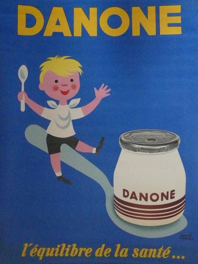 MORVAN Hervé (1917-1980)
DANONE.