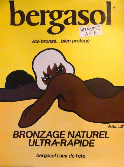 VILLEMOT Bernard (1911-1990)
BERGASOL. 