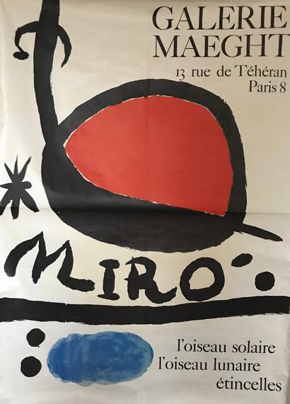 GALERIE MAEGHT MIRO
« L’OISEAU SOLAIRE-L’OISEAU...