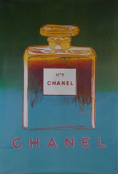 WARHOL Andy (d’après)
CHANEL N° 5.circa 1997...