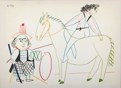 PICASSO Pablo (1881-1973)
Pablo Picasso (1881-1973)
Clown...