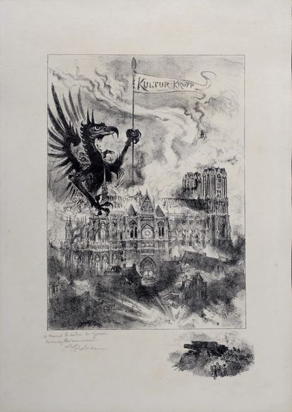 ROBIDA Albert (1848-1926)
Albert Robida (1848-1926)
Reims,...