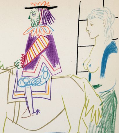 PICASSO Pablo (1881-1973)
Pablo Picasso (1881-1973)
Clown,...
