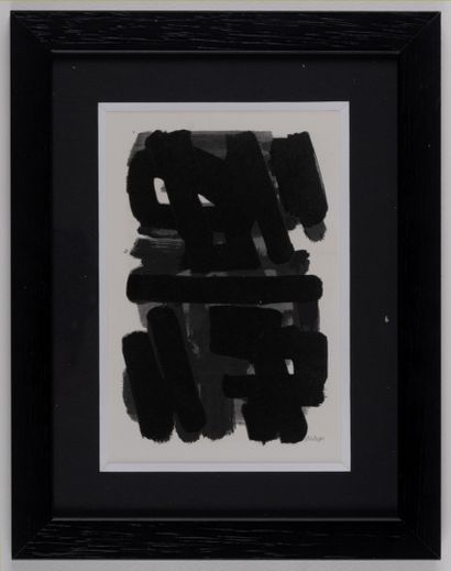 SOULAGES Pierre (1919-2022)
Pierre Soulages...
