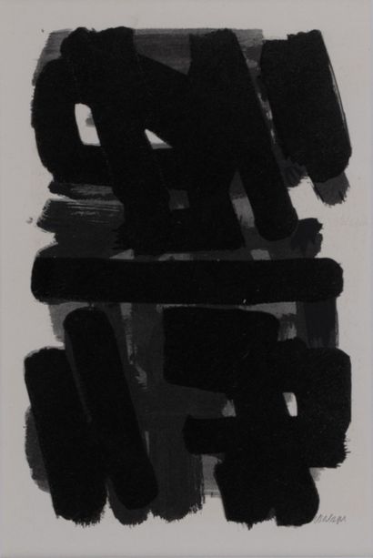 SOULAGES Pierre (1919-2022)
Pierre Soulages...