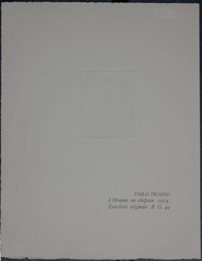 PICASSO Pablo (1881-1973)
Pablo Picasso (1881-1973)
Man...
