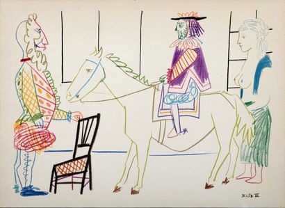 PICASSO Pablo (1881-1973)
Pablo Picasso (1881-1973)
Clown,...