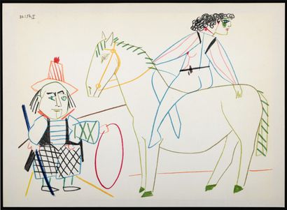 PICASSO Pablo (1881-1973)
Pablo Picasso (1881-1973)
Clown...