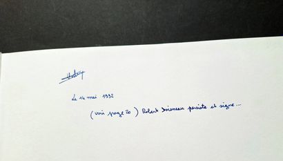 ROBERT DOISNEAU 1912-1994 [signed and autographed]
