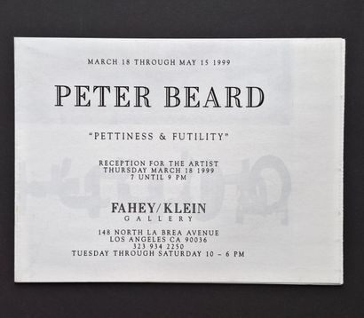 PETER BEARD 1938-2020
