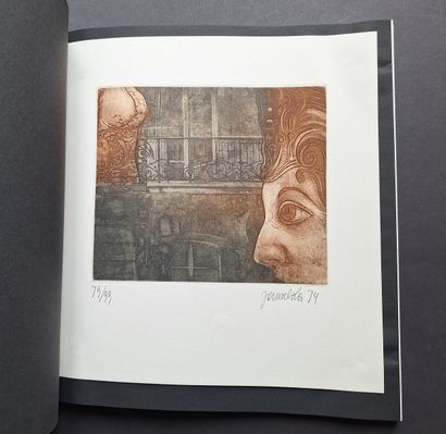 FRITZ JANSCHKA [with 3 signed lithographs]

