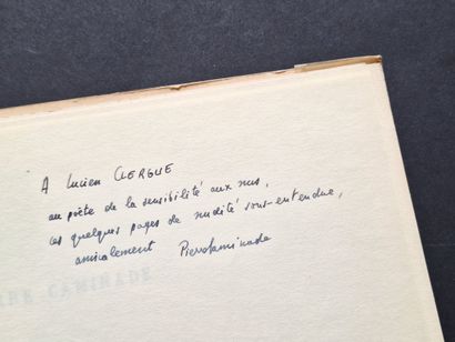 PIERRE CAMINADE [dedicated to Lucien Clergue]
OLIVE...