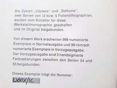 FRITZ JANSCHKA [with 3 signed lithographs]
