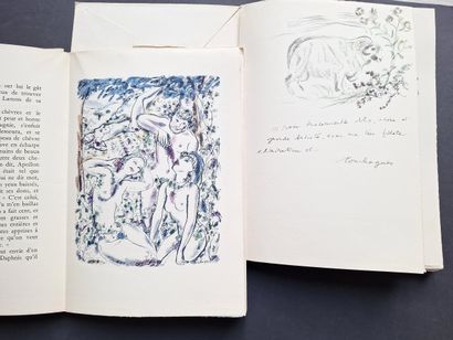 TOUCHAGUES [with two signed watercolors]
LONGUS.
